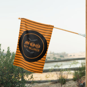 Halloween/bat/fall house flag