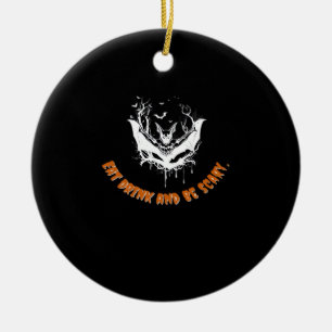 Halloween Bat Hanging For The Essential Ceramic Ornament