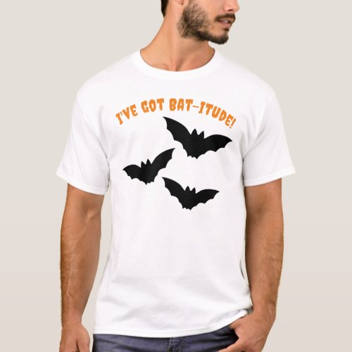 Halloween Bat_itude Flying Bats Boys  T_Shirt
