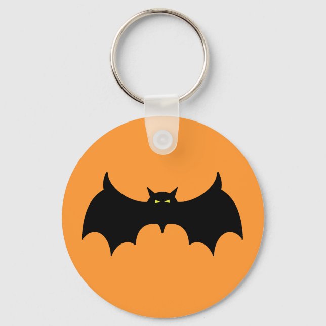 Halloween Bat Keychain (Front)