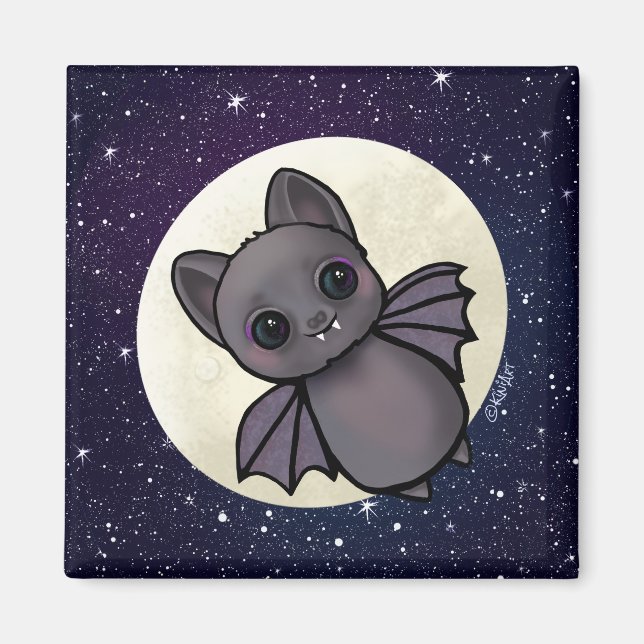 Halloween Bat KiniArt Magnet (Front)