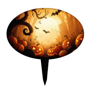 Halloween/Bat/Pumpkin/Fall  Cake Topper