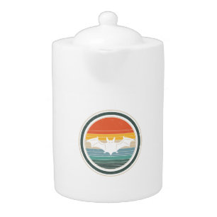 Halloween Bat Shirt, Halloween Lover Gift, Bat Teapot