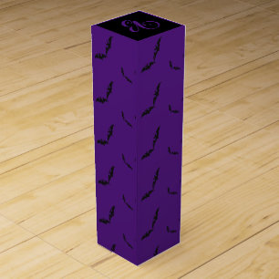 Halloween/Bat Wine Box