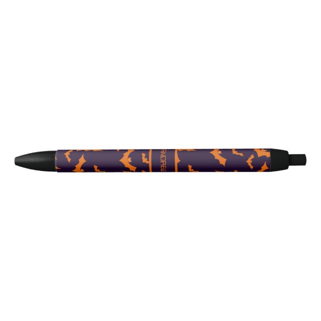 Halloween Bat With Custom Name Pen (Front)
