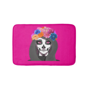 Halloween bath mat
