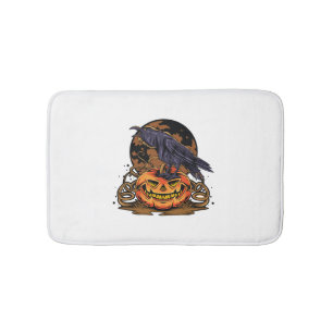 halloween                                       bath mat