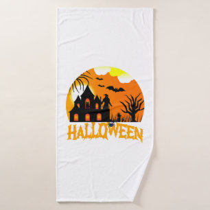Halloween                                          bath towel
