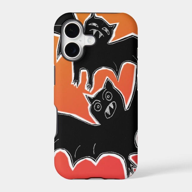 Halloween Bats 2 Iphone Case (Back)