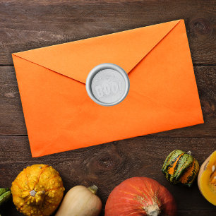 Halloween Bats and Boo Wax Seal Stamp
