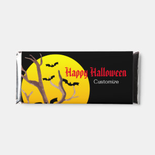 Halloween Bats And The Moon Hershey's Bars