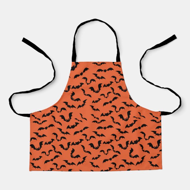 Halloween Bats Apron (Front)