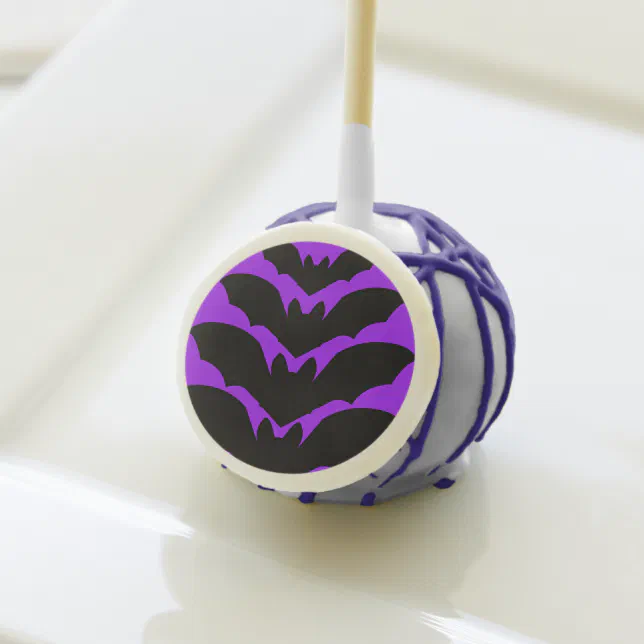 Halloween Bats Cake Pops Zazzle 9879