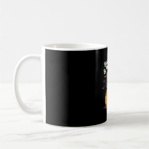 Halloween Bats Cats and Pumpkins Cute Kitten Desig Coffee Mug