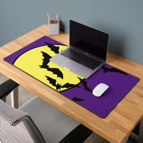 Halloween Bats Desk Mat