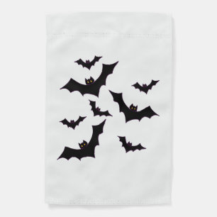 Halloween bats garden flag