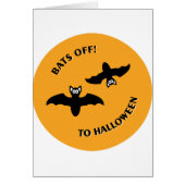Halloween Bats Orange (Front)
