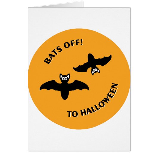 Halloween Bats Orange (Front)