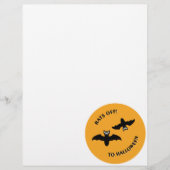 Halloween Bats Orange (Front)