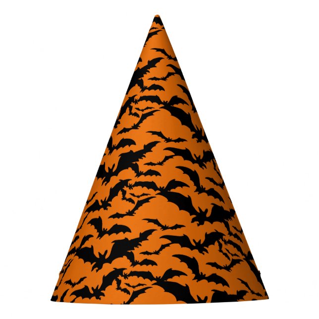 Halloween Bats Party Hat (Front)
