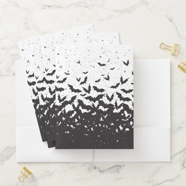  Halloween Bats Pocket Folder (In Situ)