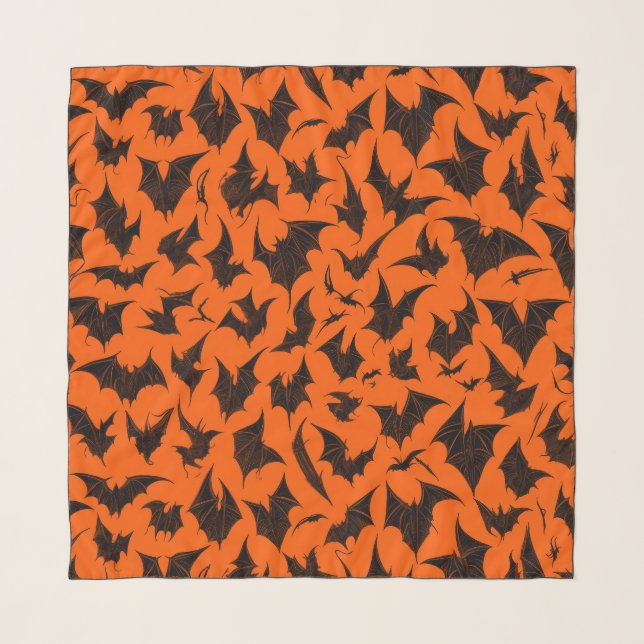 Halloween Bats Scarf (Front)