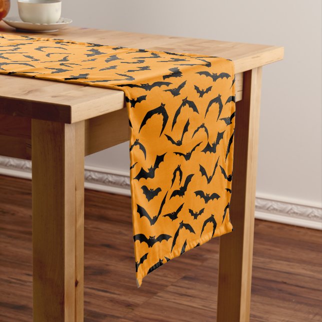 Halloween Bats Table Runner (In Situ)