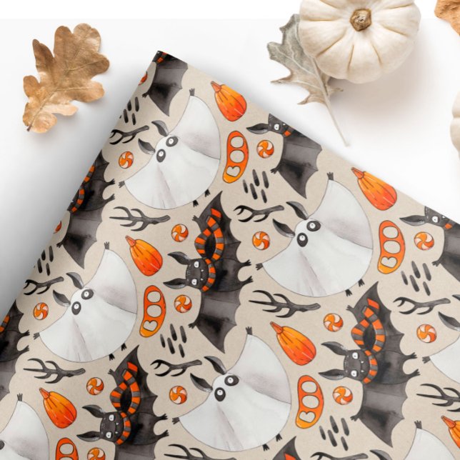 Halloween Bats Wrapping Paper (Creator Uploaded)