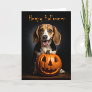 Halloween Beagle Card