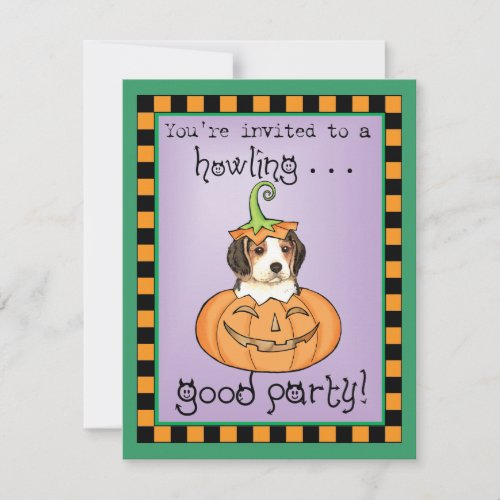 Halloween Beagle Card