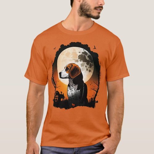Halloween Beagle T_Shirt