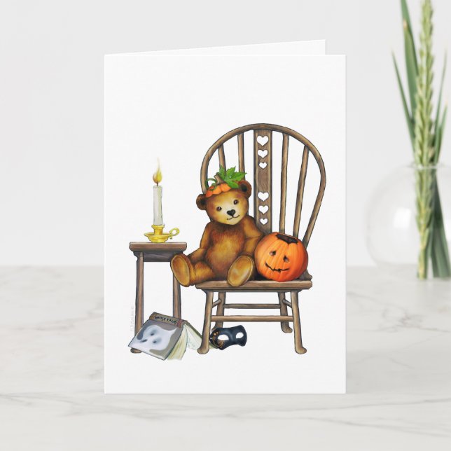 Halloween Bear Card (Front)