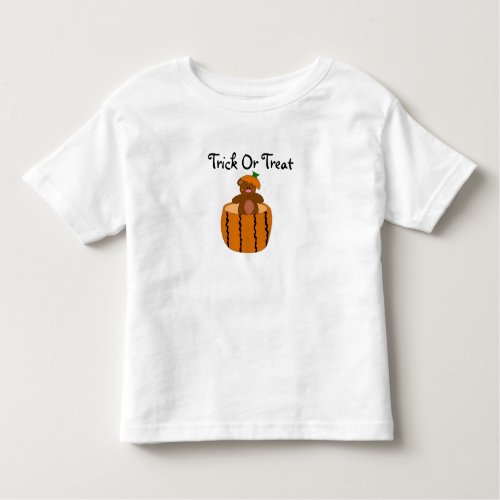 Halloween Bear Toddler T_shirt
