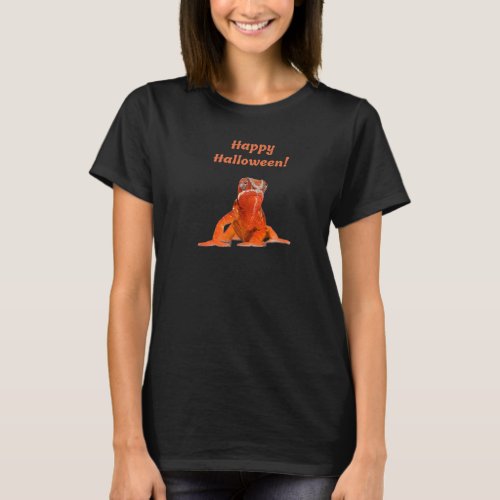 HALLOWEEN Bearded Dragon For reptile And Lizards E T_Shirt