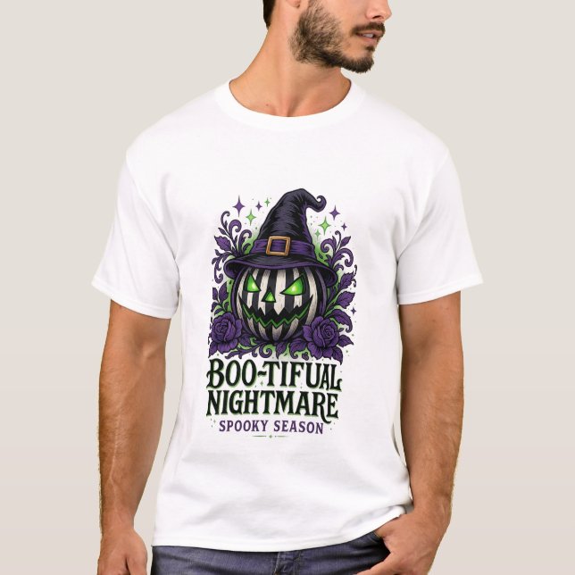 Halloween Beautiful Spooky Season T-Shirt  (Front)