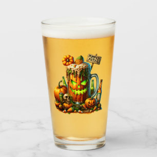 Halloween Beer Glass