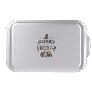 Halloween Beer Hocus Pocus Funny Vintage_1 Cake Pan
