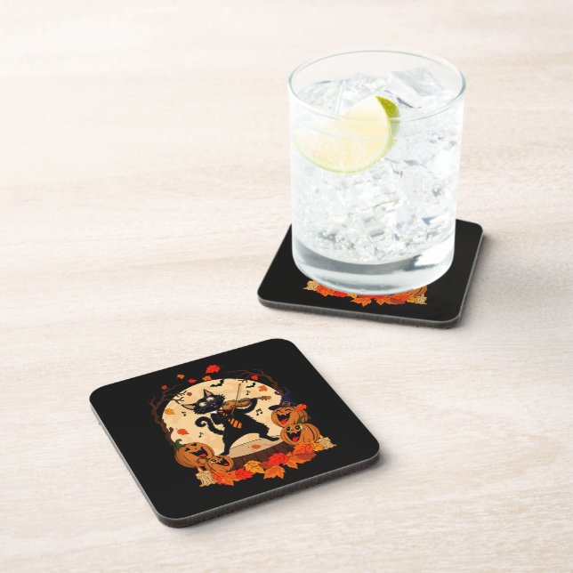 Halloween Beverage Coaster (Right Side)