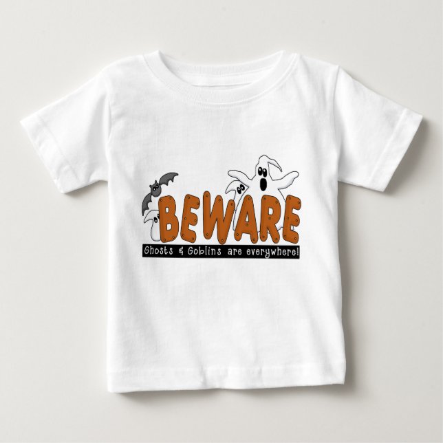 Halloween Beware T-shirts and Gifts (Front)