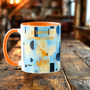 Halloween - Bewitched Broomstick Autumn Charm Mug