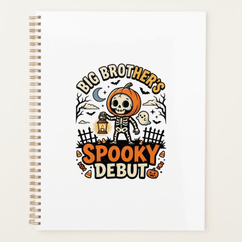 Halloween Big Brother Spooky Debut Planner