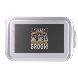 Halloween Big Girls Broom Witch Design_1 Cake Pan