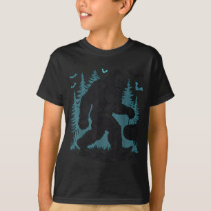 Halloween Bigfoot Pumpkin T-Shirt