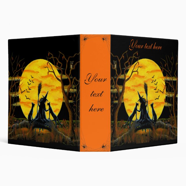 Halloween Binder "Patience, Halloween Nears" (Background)