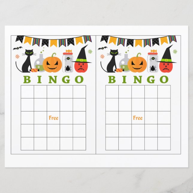 Halloween bingo (Front)