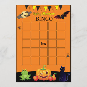 Halloween Bingo Card