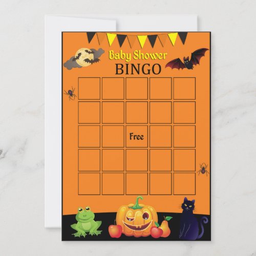 Halloween Bingo Card