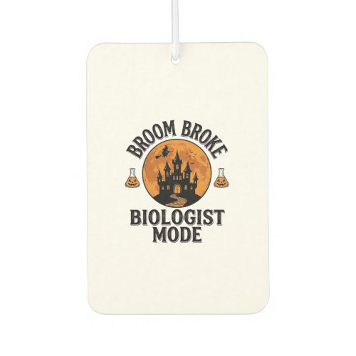 Halloween Biologist Shirt Vintage Spooky Science D Air Freshener