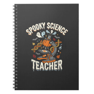 Halloween Biology Teacher Spooky Science Notebook
