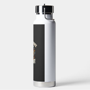 Halloween Biology Teacher Spooky Science Water Bottle